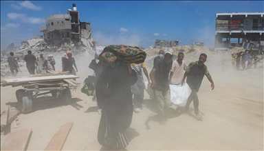 Germany says it opposes expulsion of Palestinians from Gaza